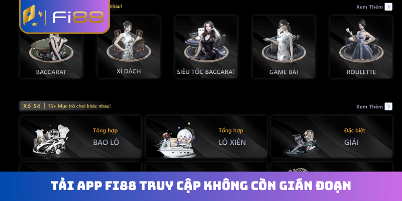 Tải app FI88 truy cập không còn gián đoạn