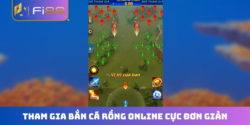 Tham gia bắn cá Rồng online cực đơn giản